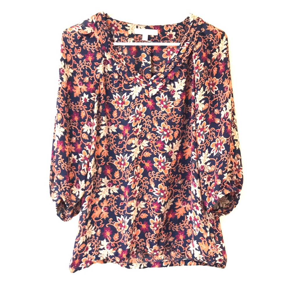 Banana Republic Floral Top XS